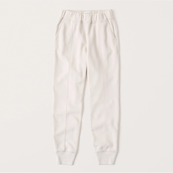 Abercrombie & Fitch Pants - Abercrombie & Fitch Soft Cream Joggers
